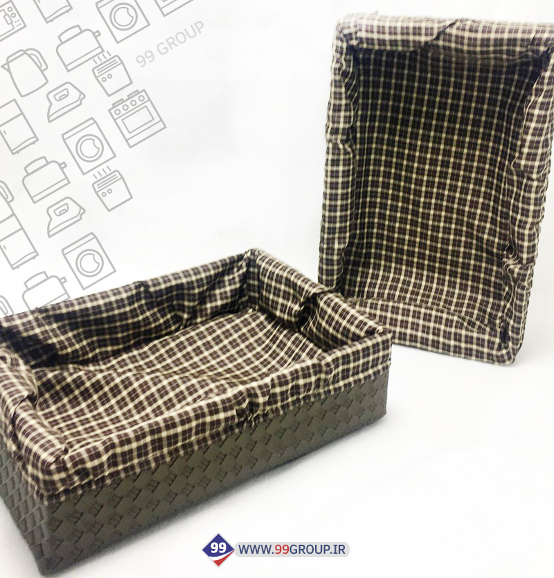 سبد نان پارچه ای چرم کد 303