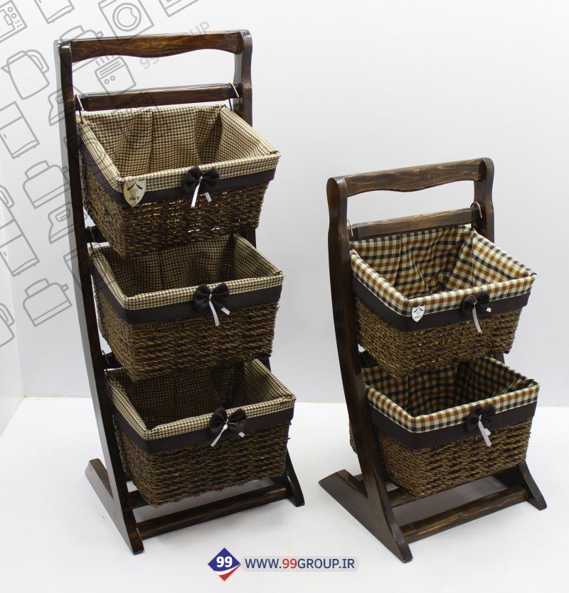 جا پیازی گهواره ای ۳طبقه