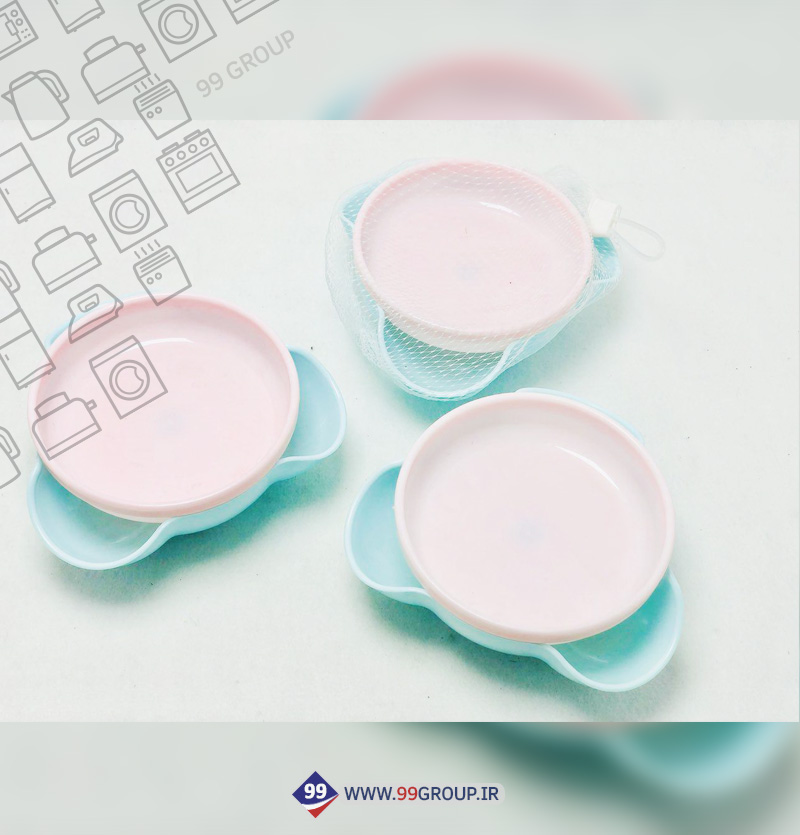 ظرف تنقلات خوری دو تیکه ترک