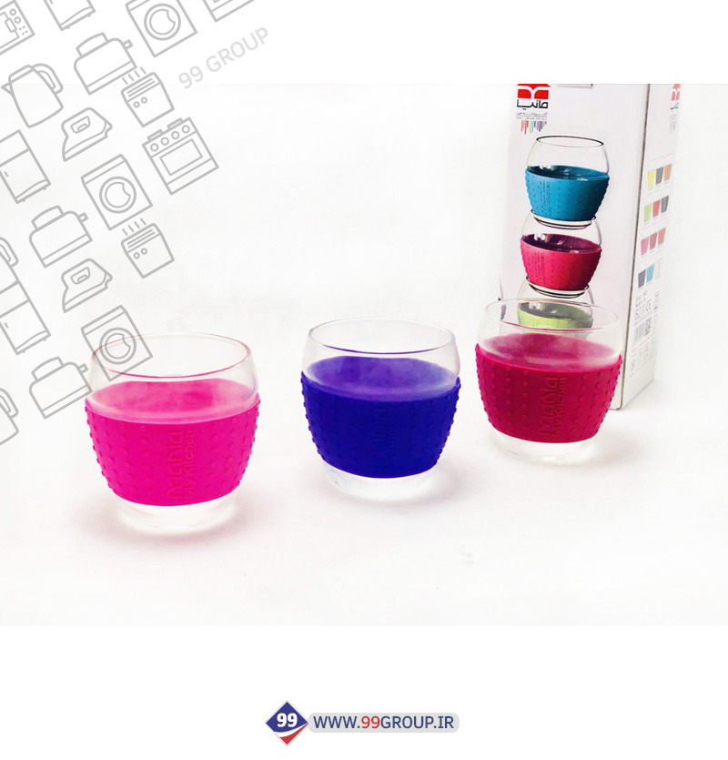 لیوان سه عددی کاوردار مانیا