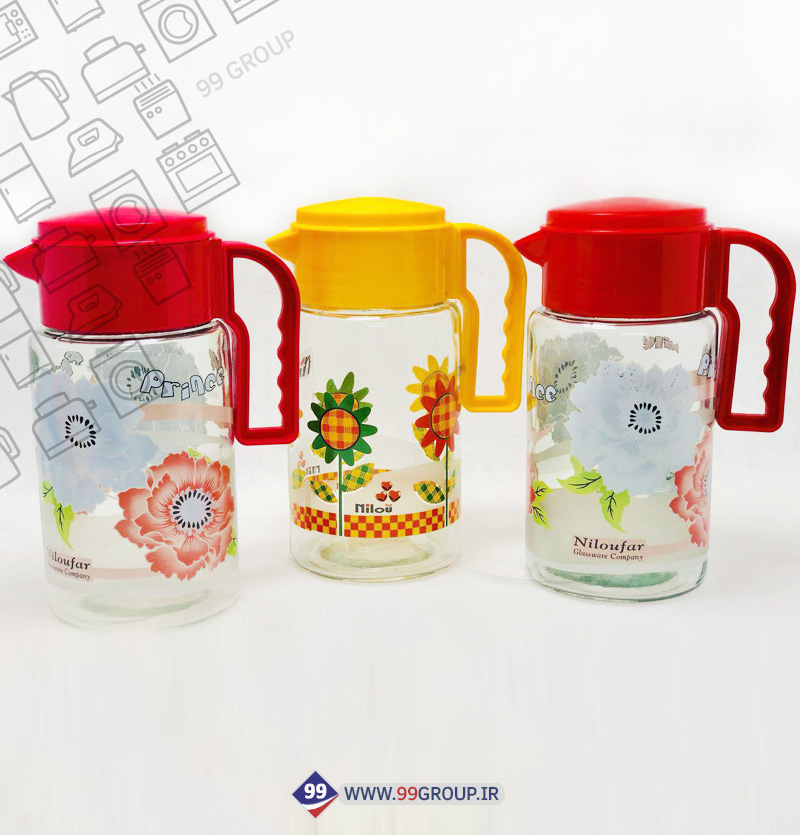 پارچ پرستو گلدار