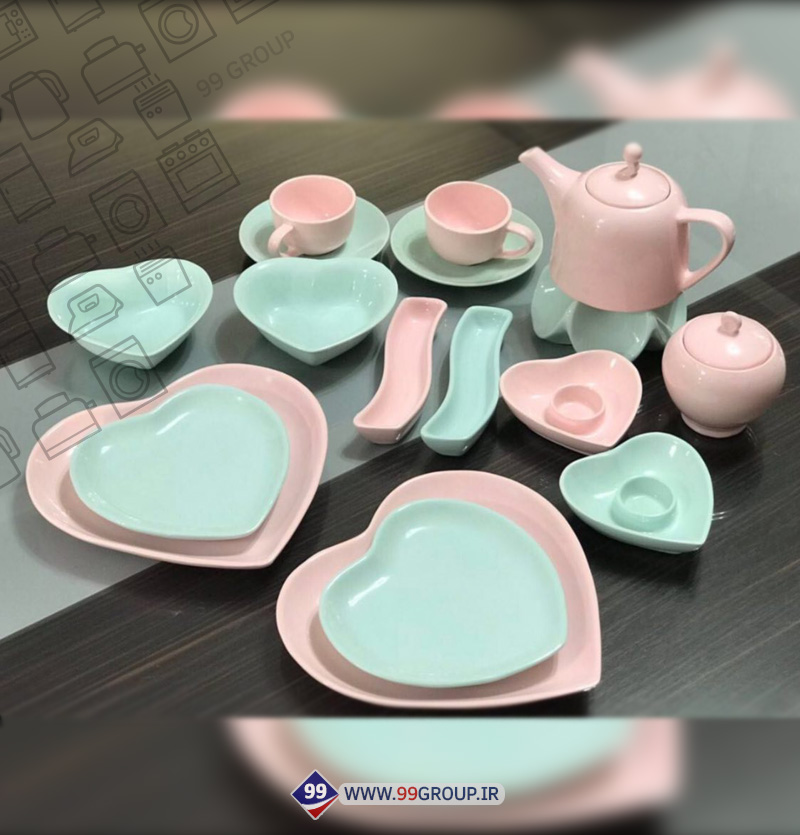 ست ١٩ پارچه صبحانه خورى