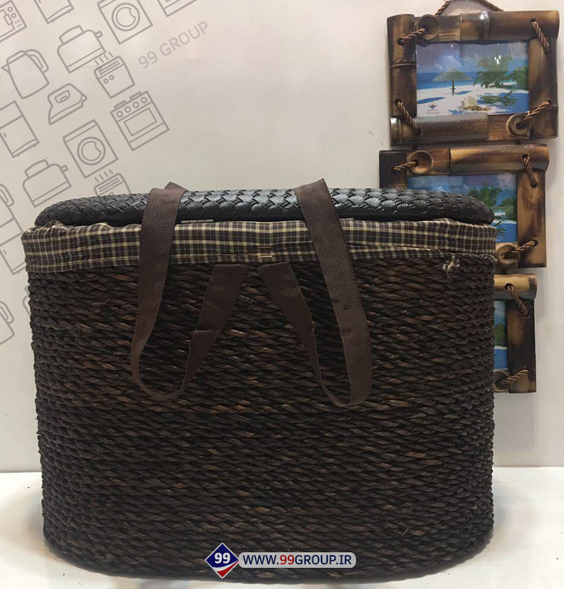 سبد پیک نیک حصیری