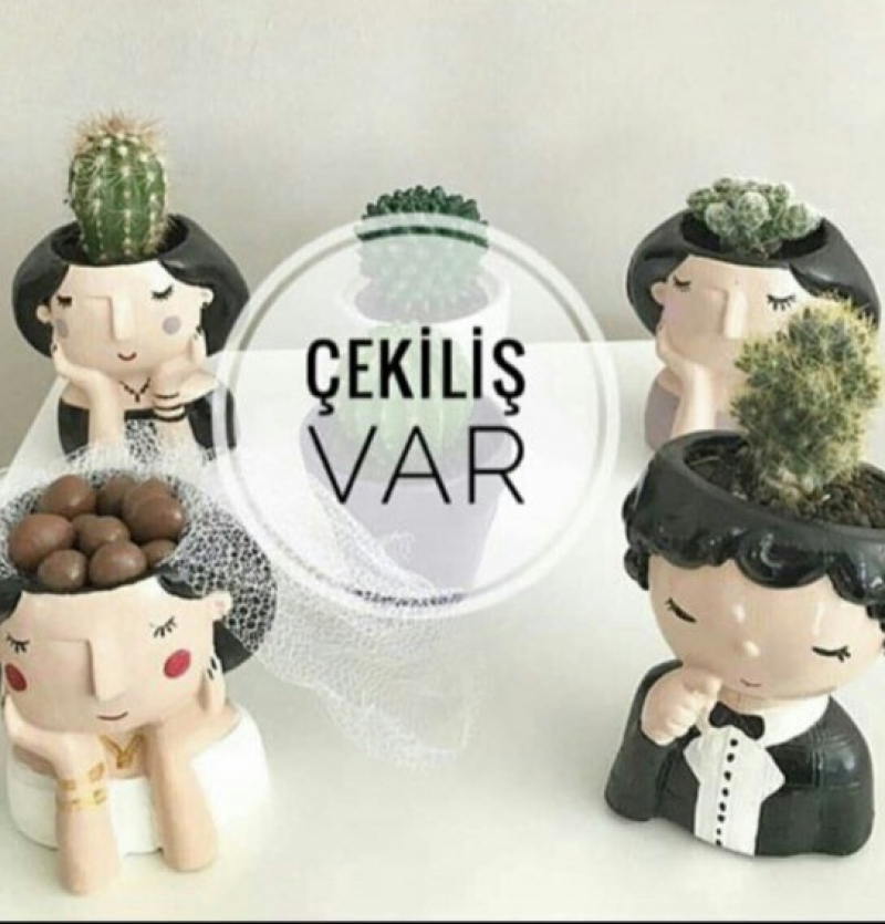 فروش عمده گلدان عروس داماد