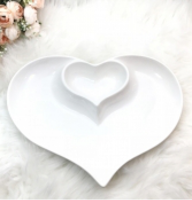 فروش عمده اردو خوری سرامیکی قلب