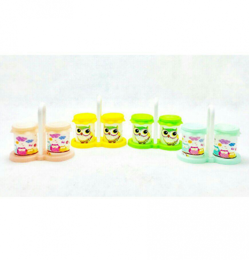 فروش عمده نمکدان 2قلو طرح جغد