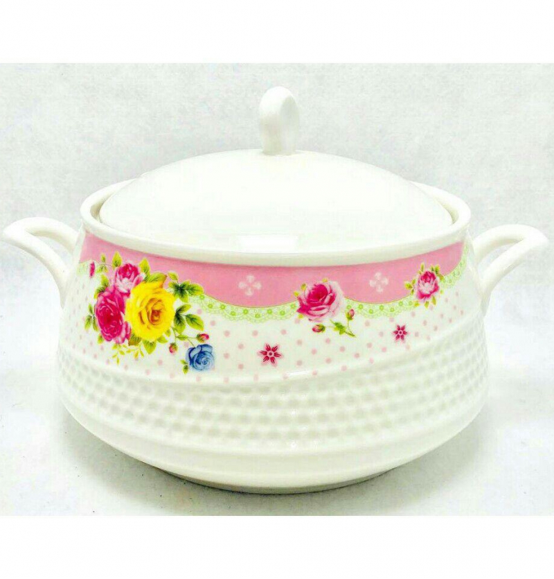 ظرف سوپ خوری طرح سرامیک