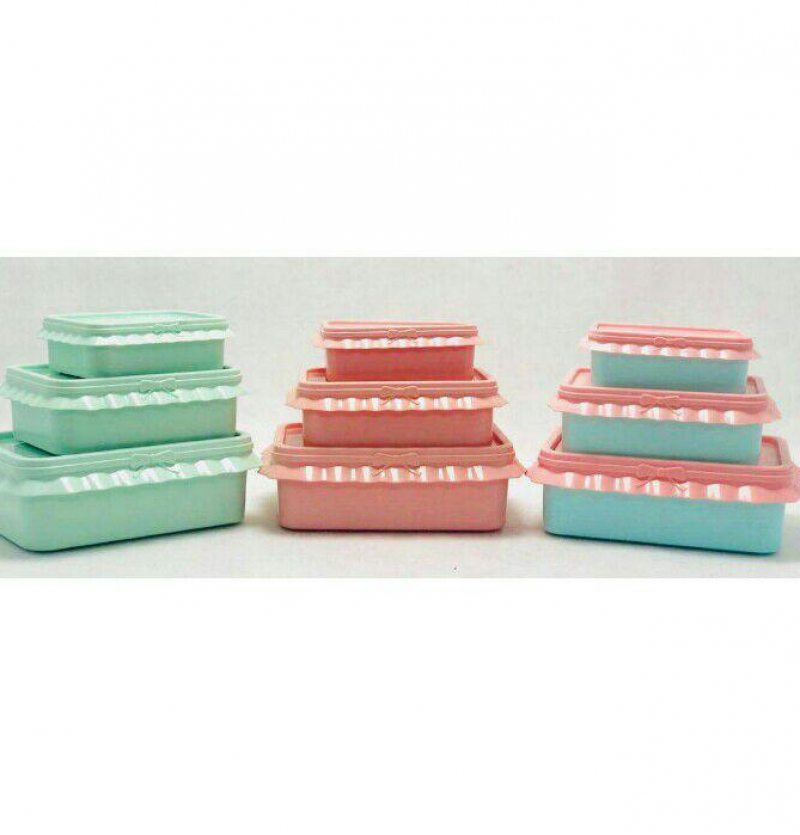 فروش عمده ظرف 3عددی پاپیون