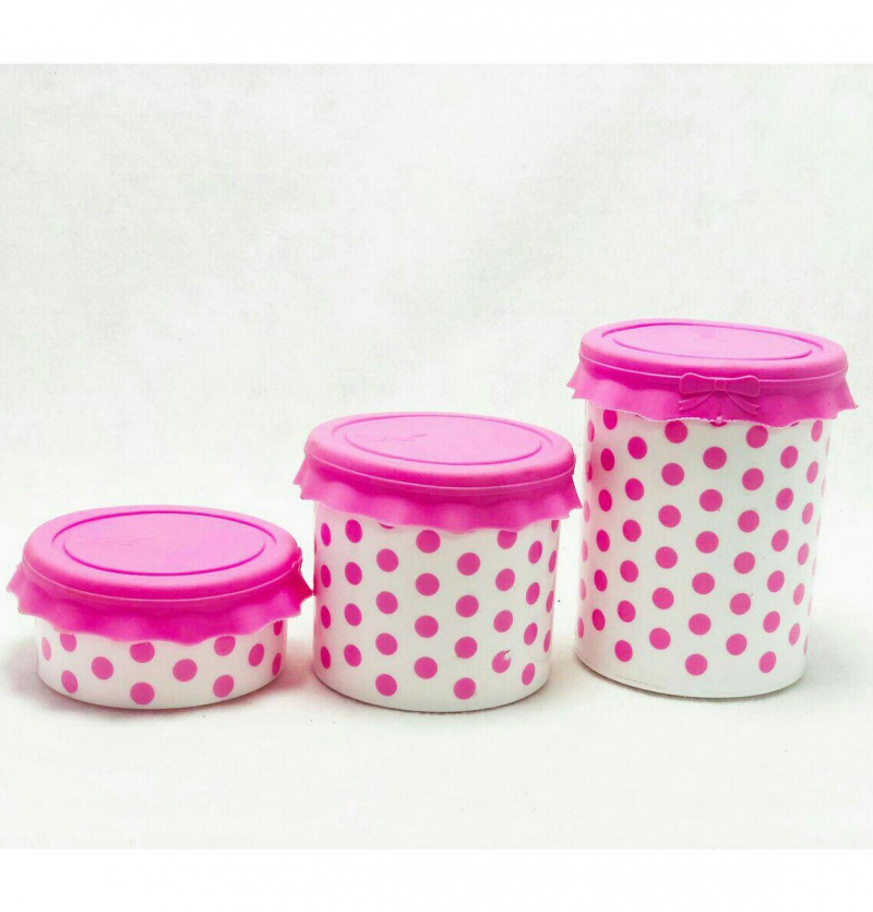 فروش عمده بانكه ٣ سايز خال دار