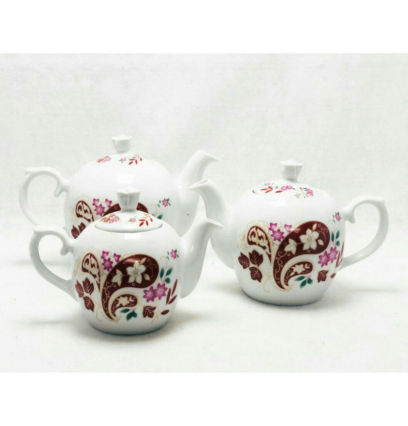 فروش عمده قوری گلدار