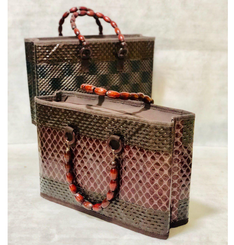 فروش عمده کیف حصیری درجه 1