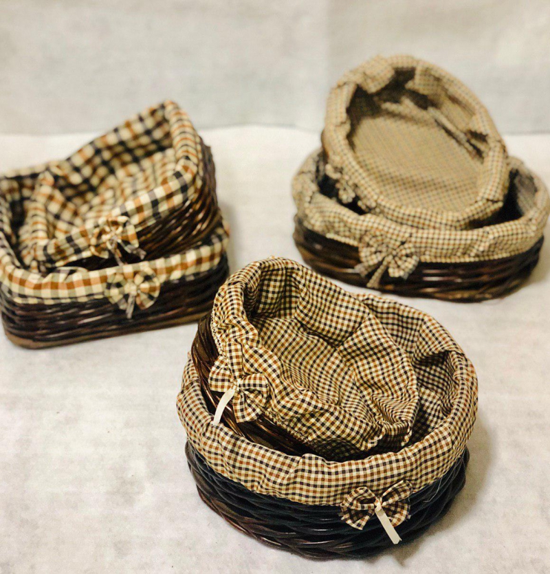 فروش عمده سبد نان جفتي درجه ١قابل شستشو