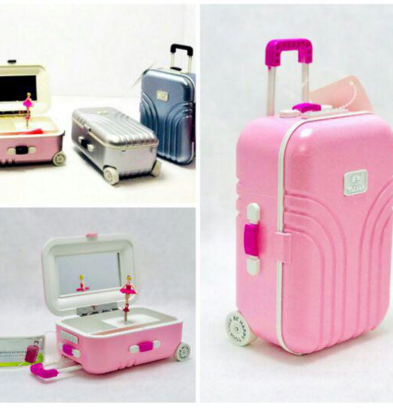 فروش عمده چمدان دكوري موزيكال