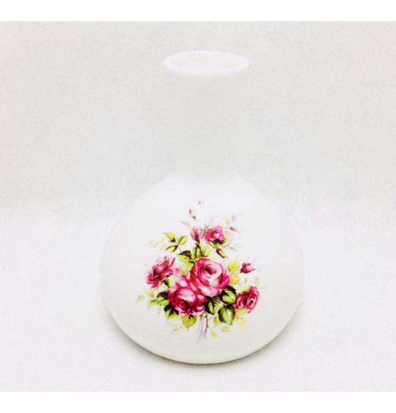 فروش عمده گلدان توپي گلدار