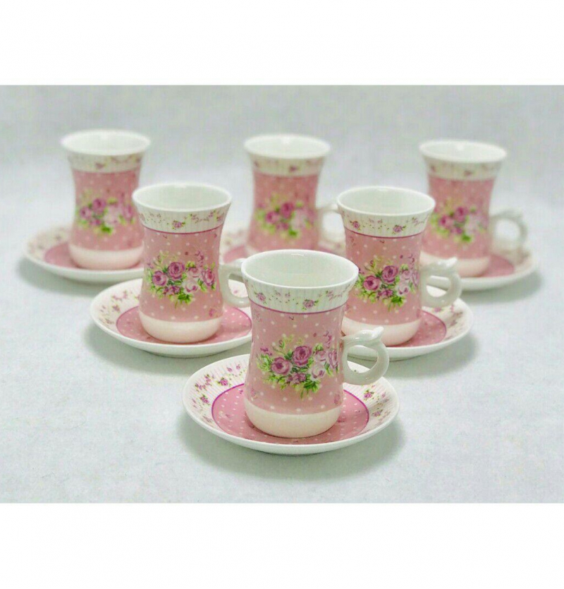 فروش عمده ست فنجان نعلبکی آنجل