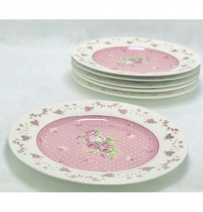 فروش عمده بشقاب غذا خوری 6 عددی آنجل