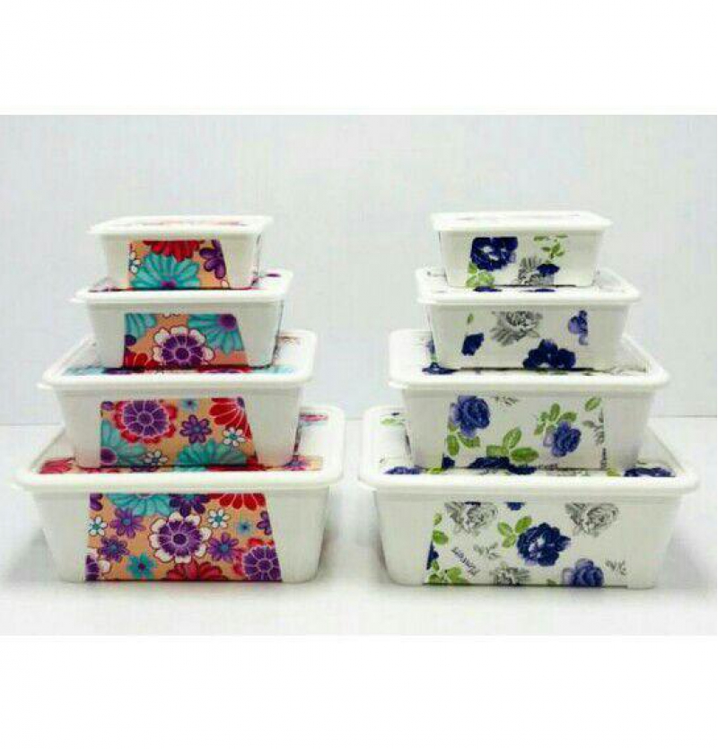 ٤فروش عمده ظرف تيكه گلدار برجسته