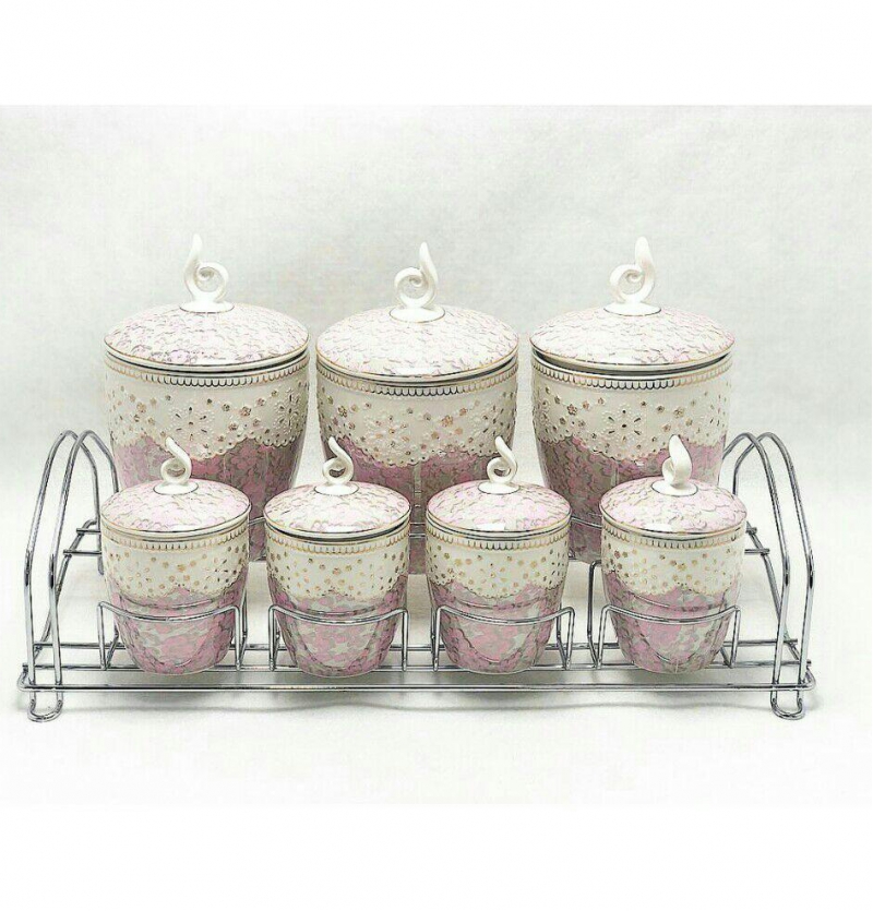 فروش عمده سرویس پاسماوری گلدار