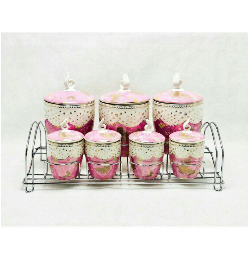 فروش عمده پا سماوری گل دار