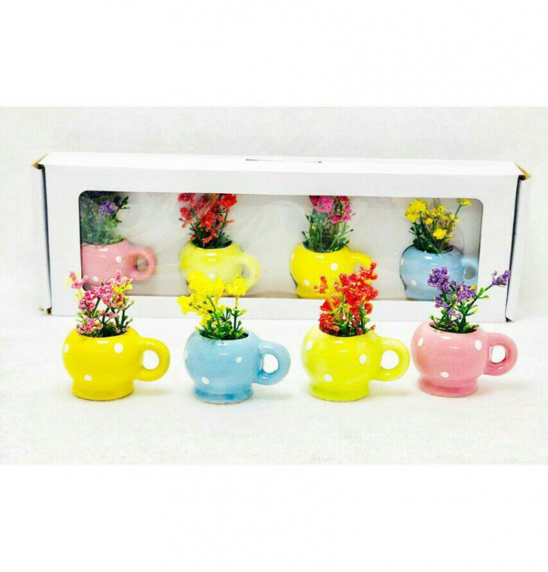 فروش عمده گلدان 4 عددی