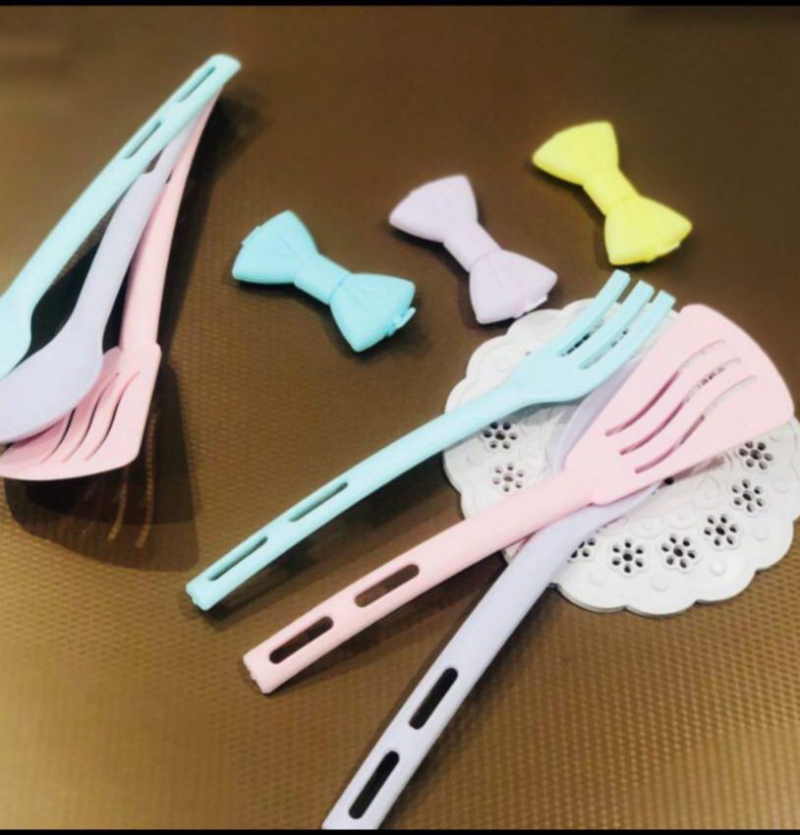 فروش عمده ست کفگیر ملاقه ٣ عددى برند Evstyle