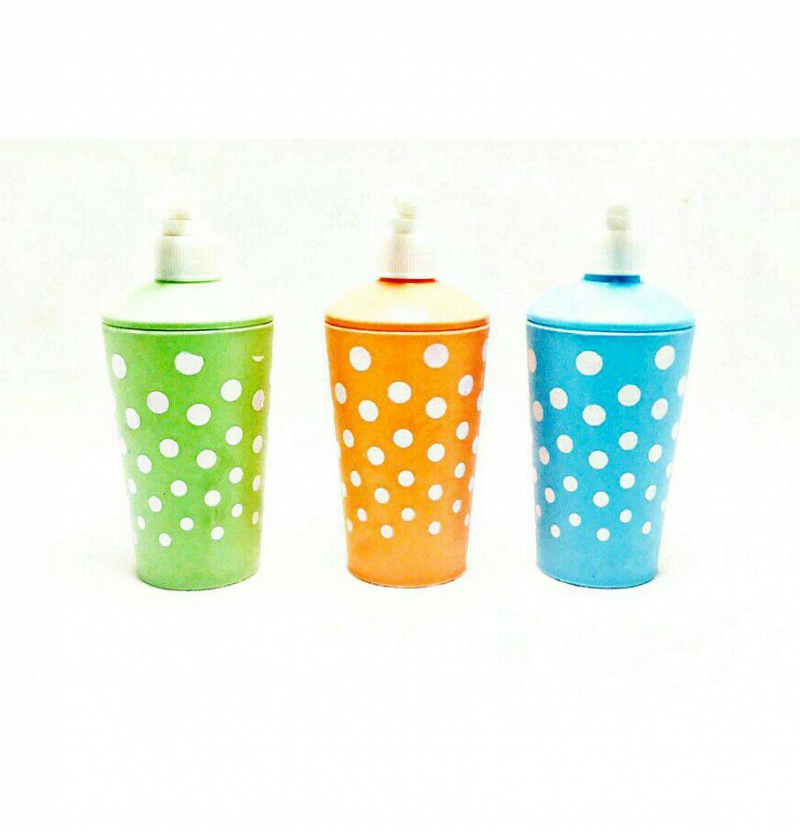 فروش عمده جا مايع خالدار رنگى