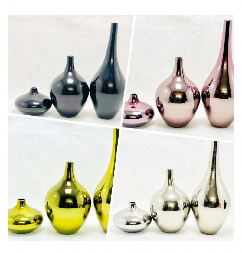 فروش عمده گلدان سالونگ شیشه ای