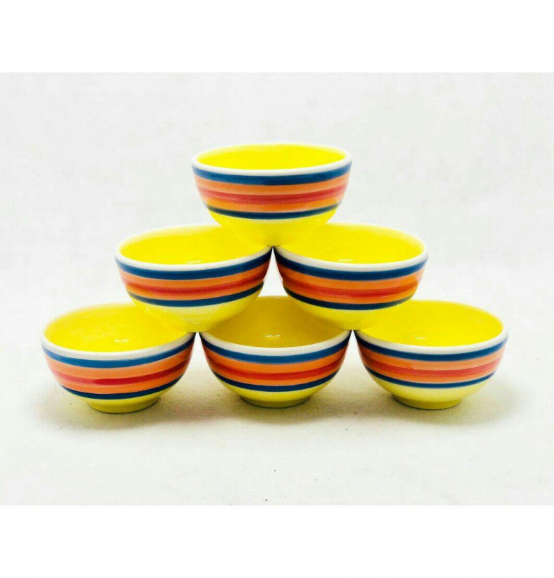 فروش عمده پیاله ماست خوری 6 عددی