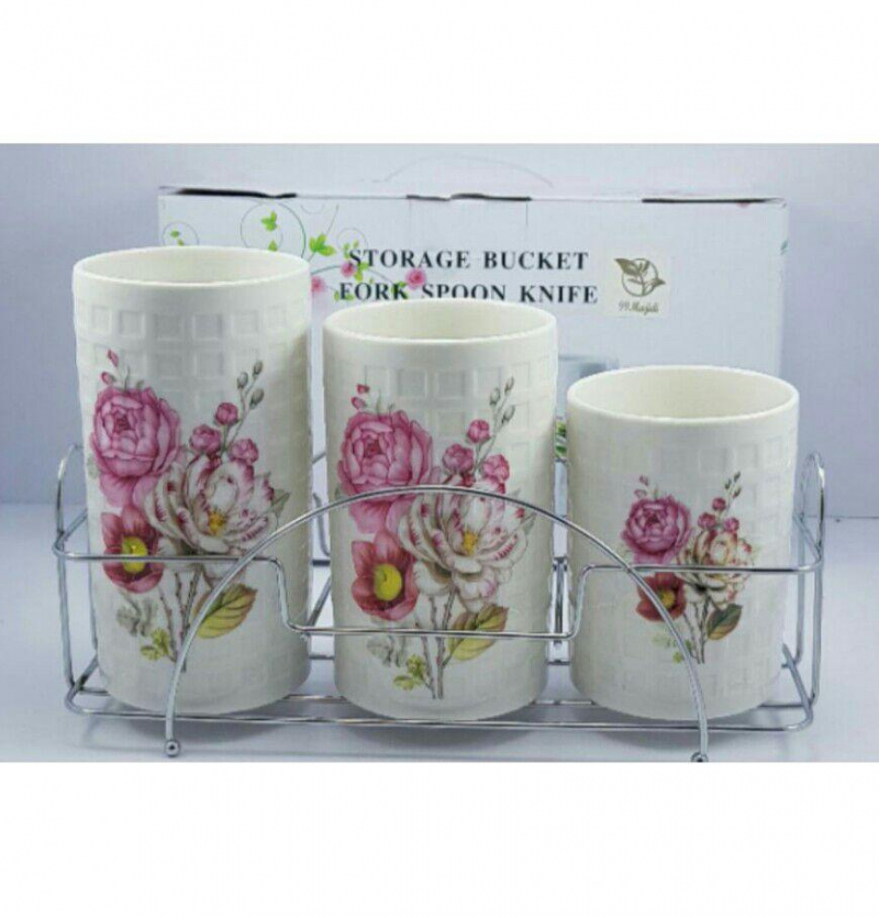 فروش عمده جا قاشقی 3 قلو