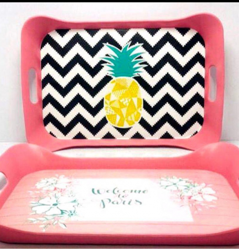 فروش عمده سینی ترک دسته دار بزرگ