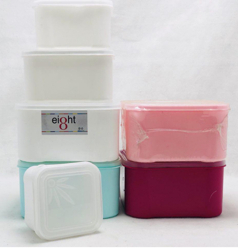 فروش عمده ظرف 4تکه فریزری نرگس