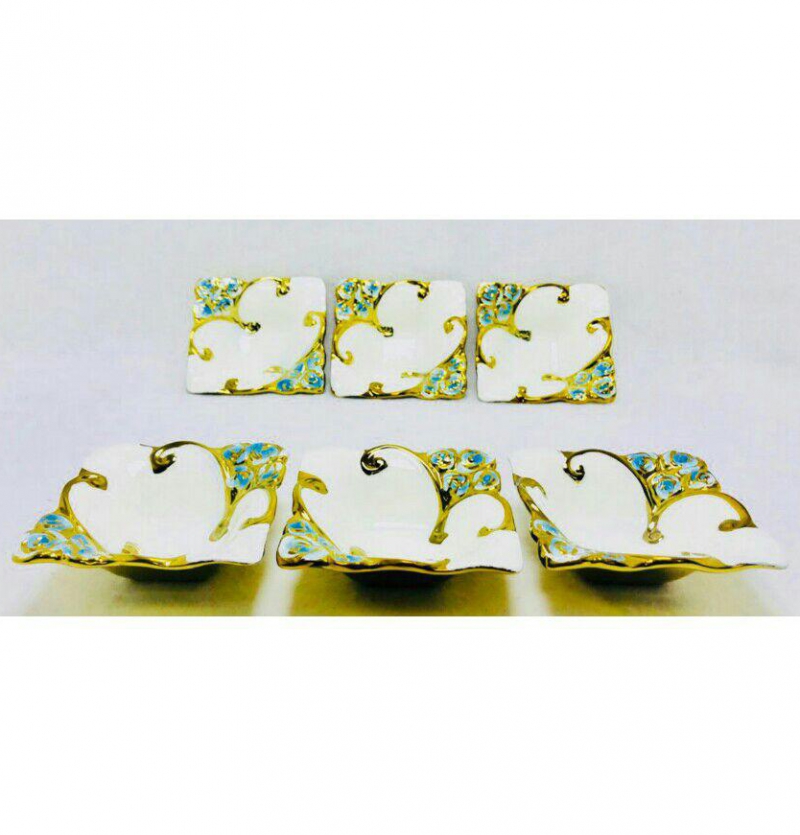 فروش عمده پیاله 6 عددی گلدار