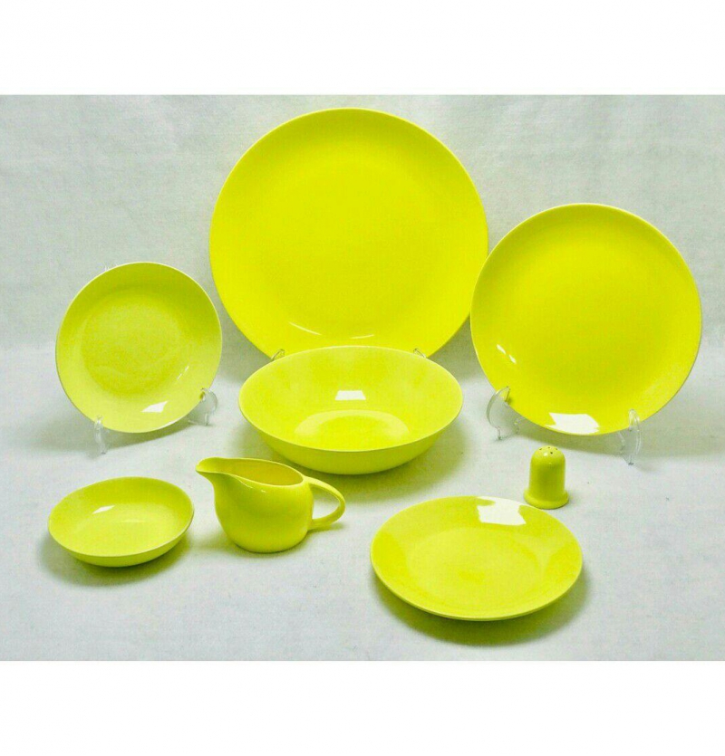 فروش عمده سرویس 30 پارچه سرامیکی زرد