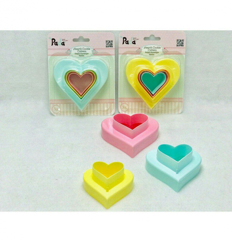 فروش عمده قالب 3 عددی شیرینی پزی سان پلاست