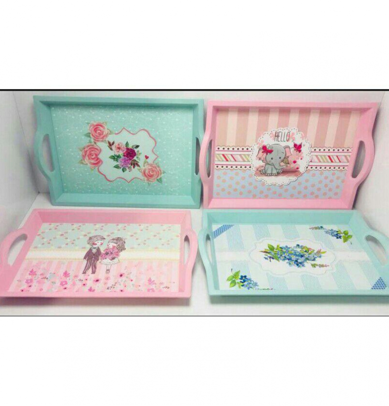 فروش عمده سینی مستطیل لبه دار