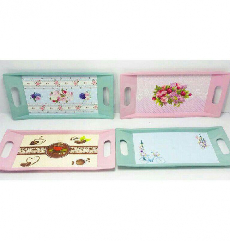 فروش عمده سینی مستطیل تخت