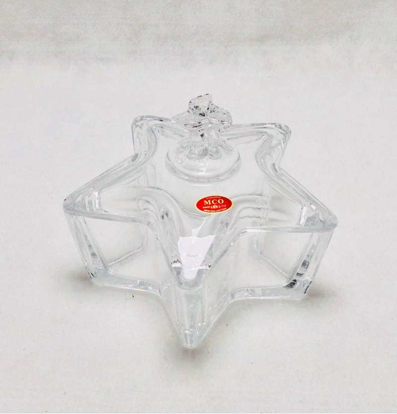 فروش عمده شکلات خوری بلور ستاره بزرگ