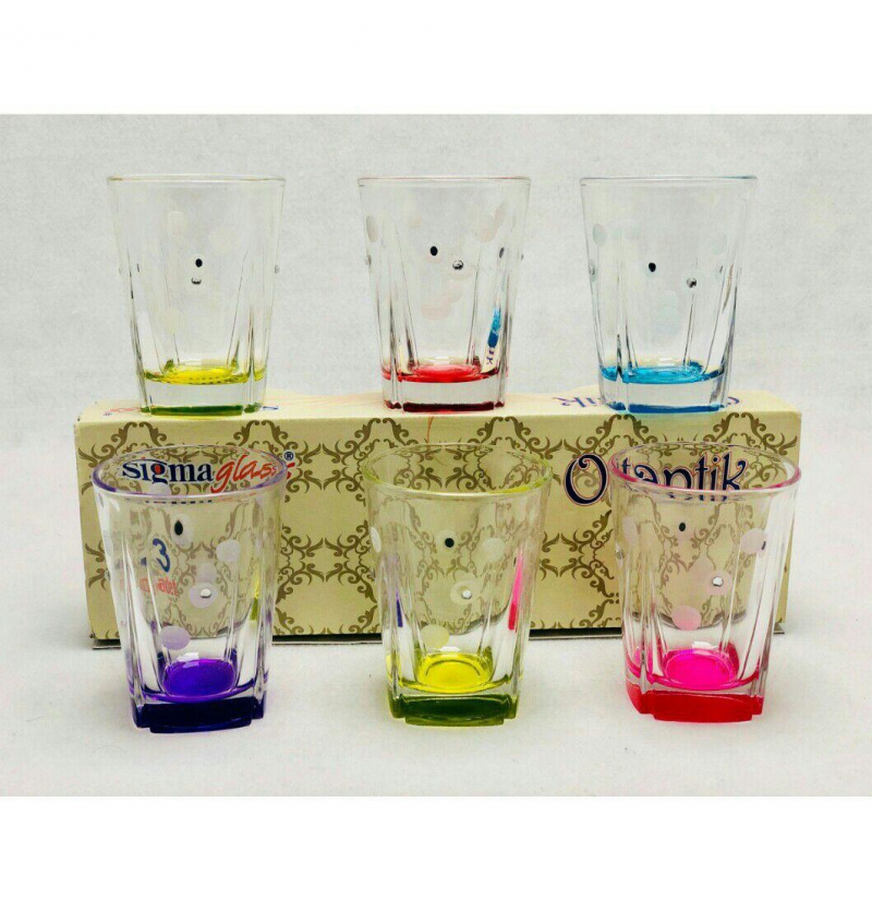 فروش عمده نیم لیوان نگین دار