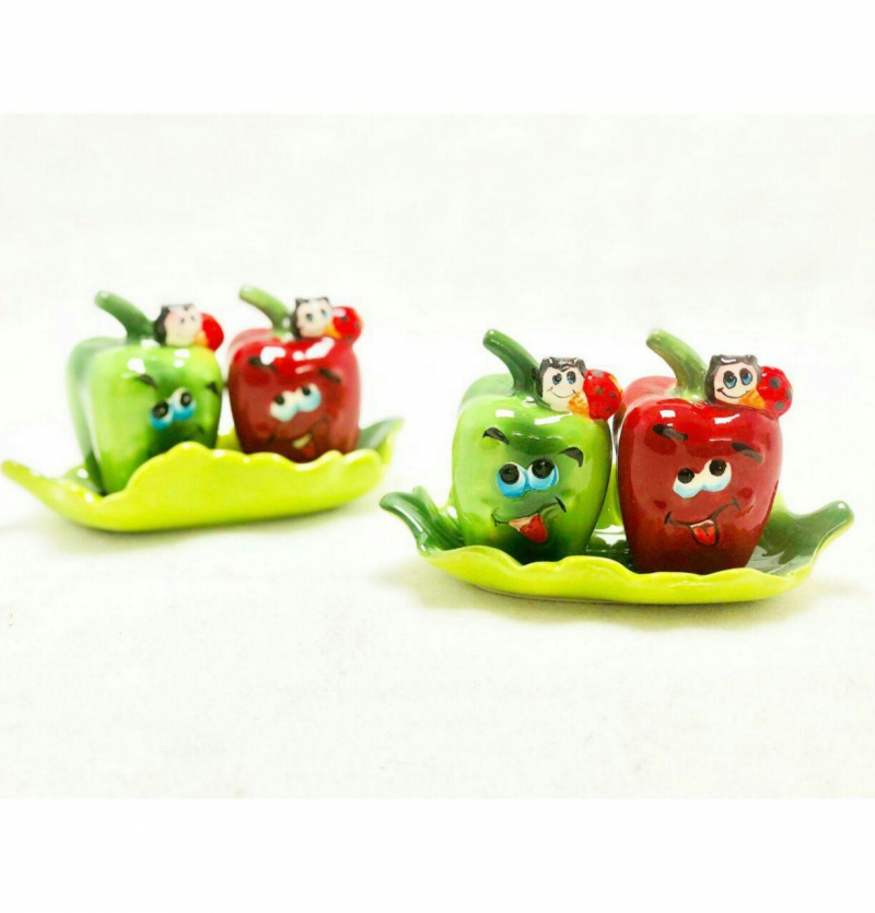 فروش عمده نمکدان طرح فلفل دلمه