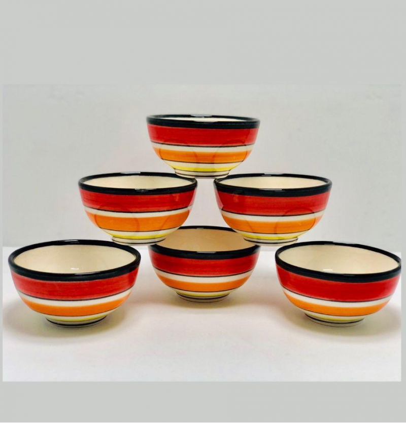 فروش عمده پیاله ماست خوری6تایی