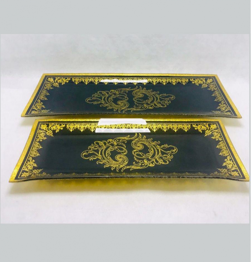 فروش عمده رولت خوری جفتی شیواشیشه ای