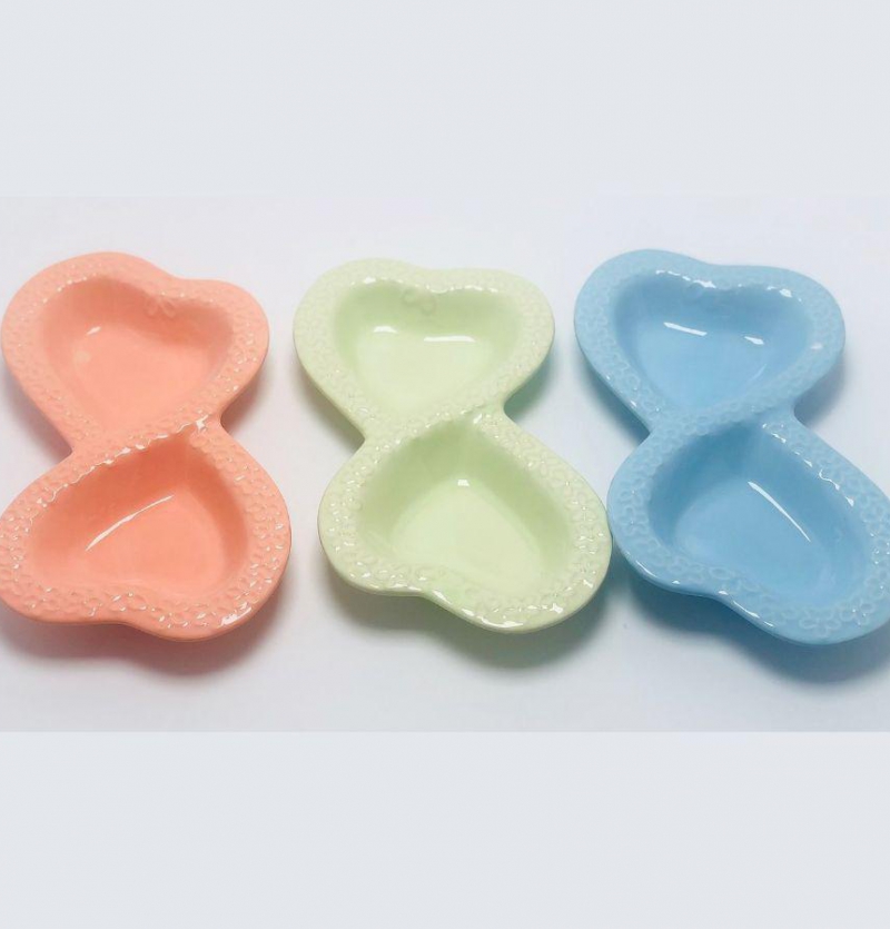 فروش عمده اردوخوری قلبی دوتایی