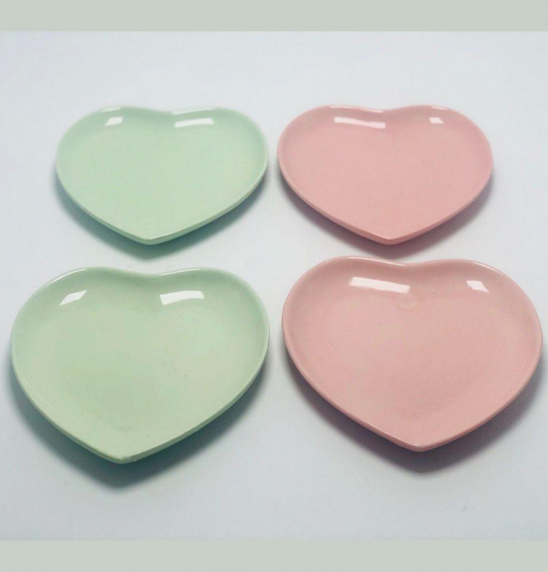 فروش عمده پیش دستی قلبی سرامیک evstyle