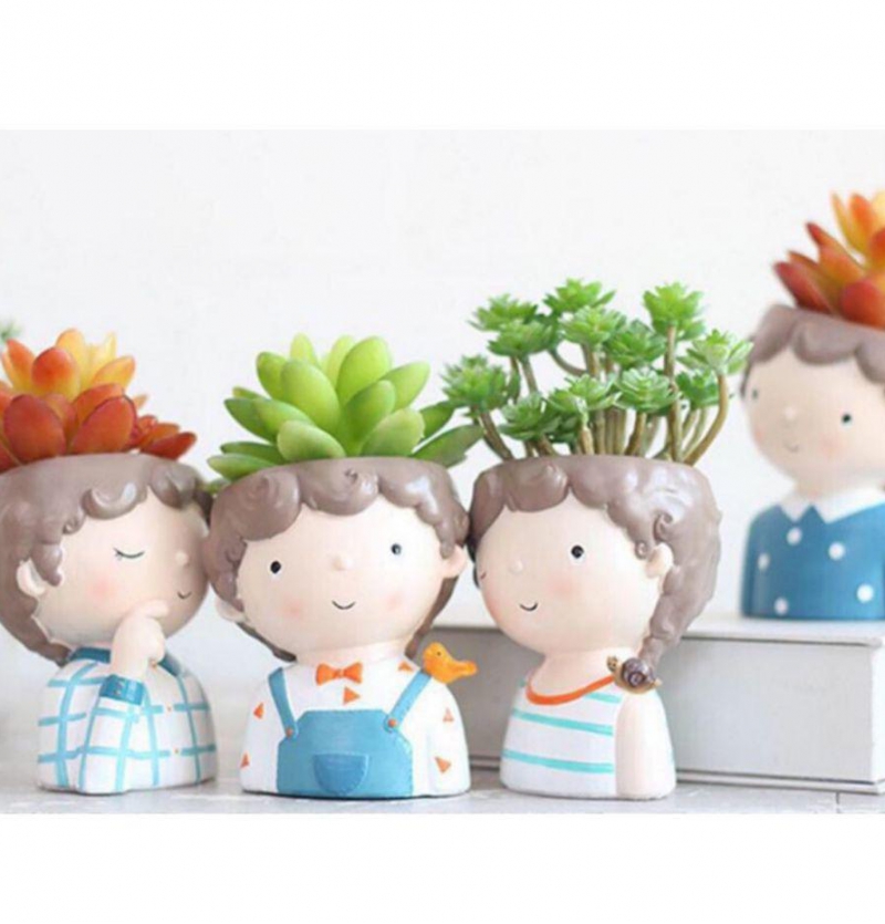 فروش عمده گلدان پسر