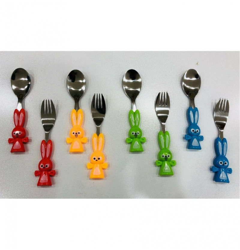 فروش عمده قاشق چنگال عروسکی