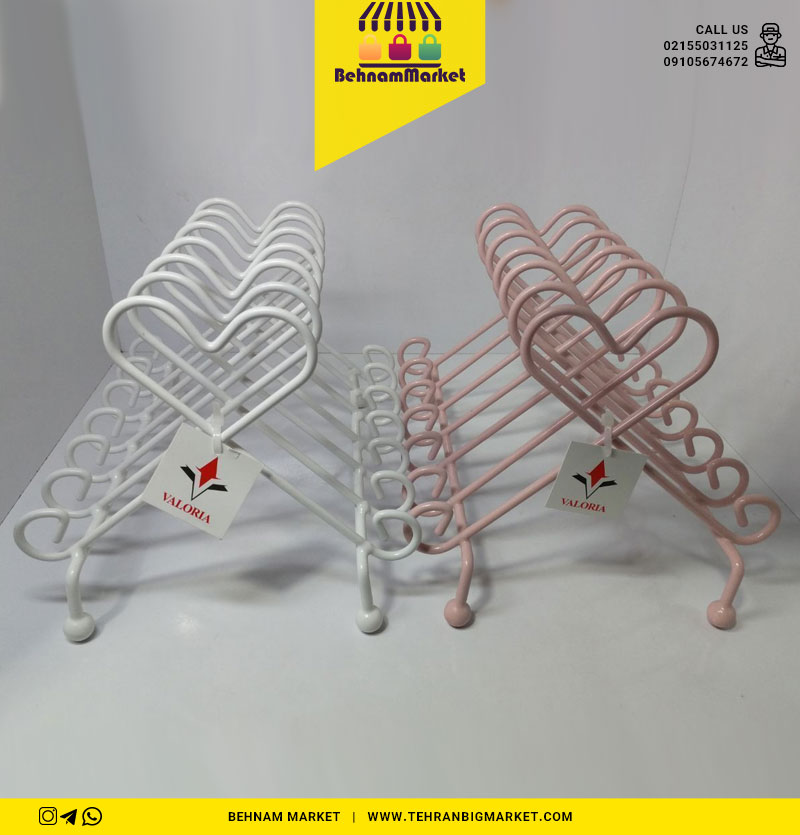 استند بشقاب قلبی والریا