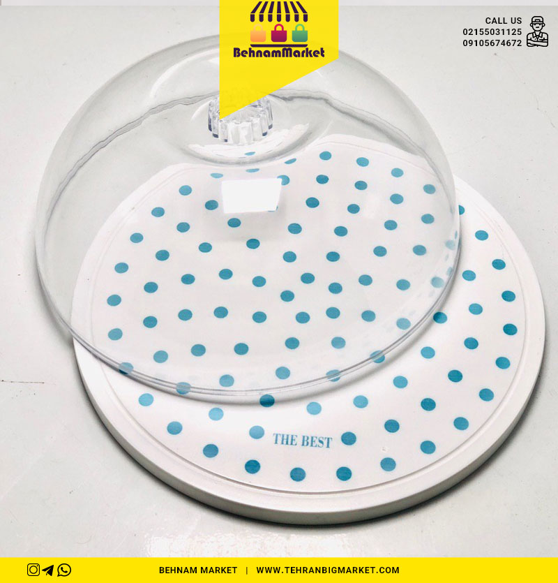 كاپ كيک بدون پايه چوبی خالدار