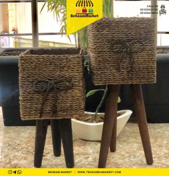 گلدان٣پايه مربع