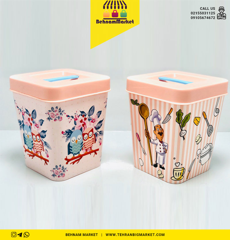 بانكه مربع بزرگ طرح ترک گلد