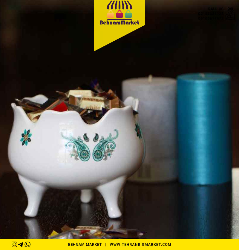 شکلات خوری ۳ پایه